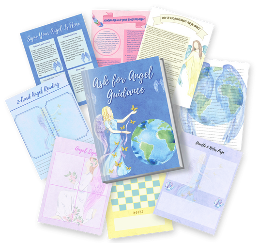 Ask For Angel Guidance Guidebook & Journal